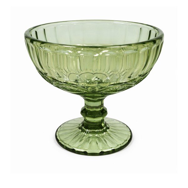 Bol mic verde din sticlă 370 ml Empire – Dakls