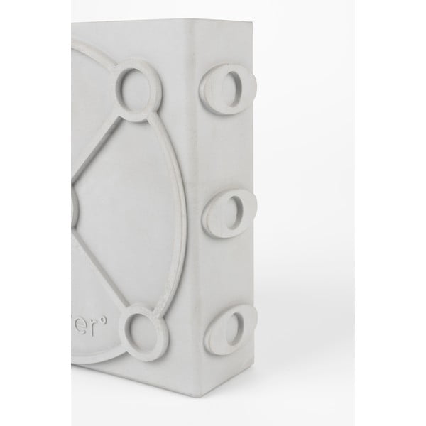 Vază gri deschis din beton Graphic – Zuiver-image-3