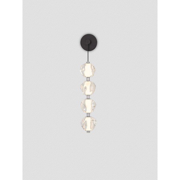 Aplică de perete negru-mat LED din metal Ifos – Nova Luce-image-3