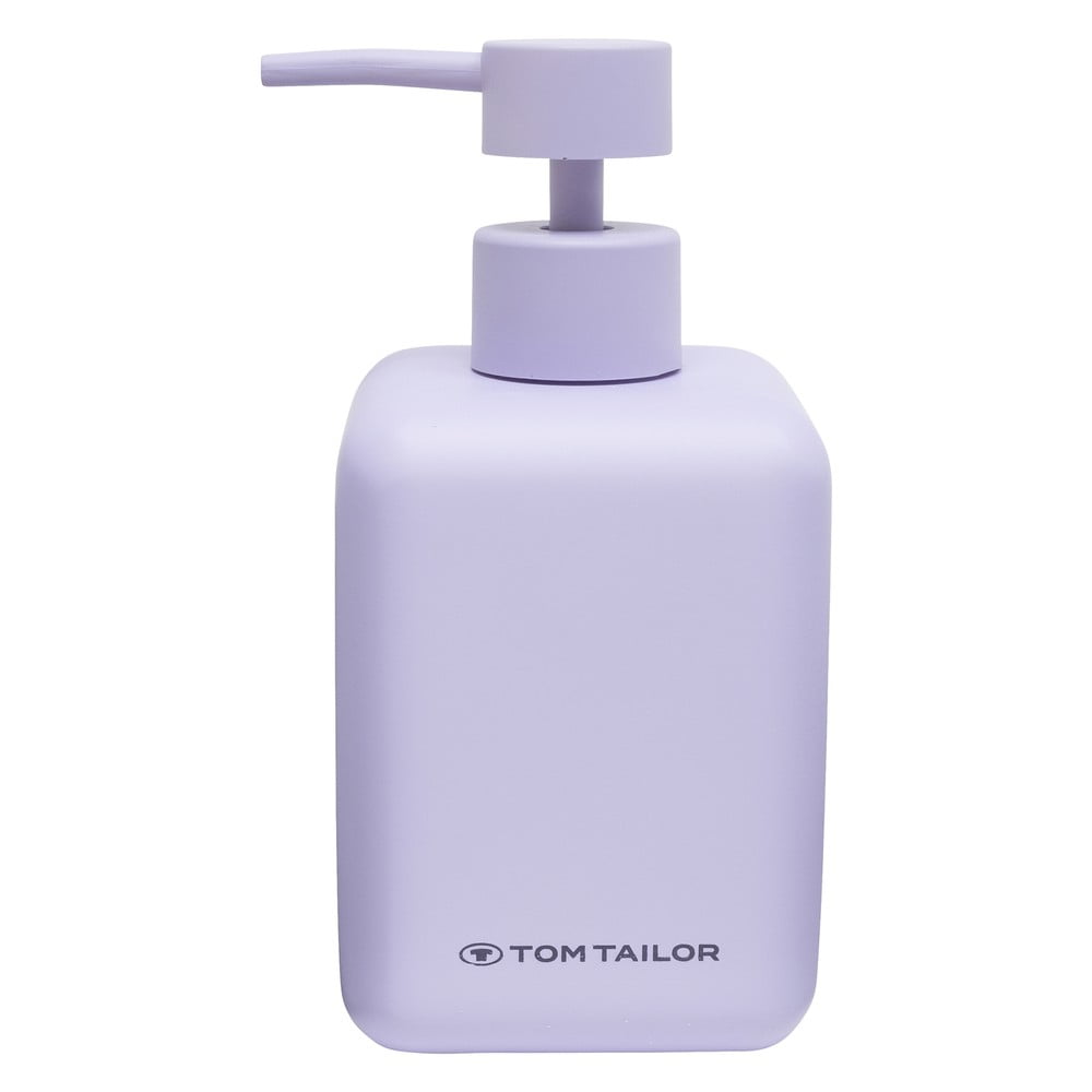 Dozator de săpun lichid mov din polirășină 380 ml Tom Tailor T-Rounded – Wenko