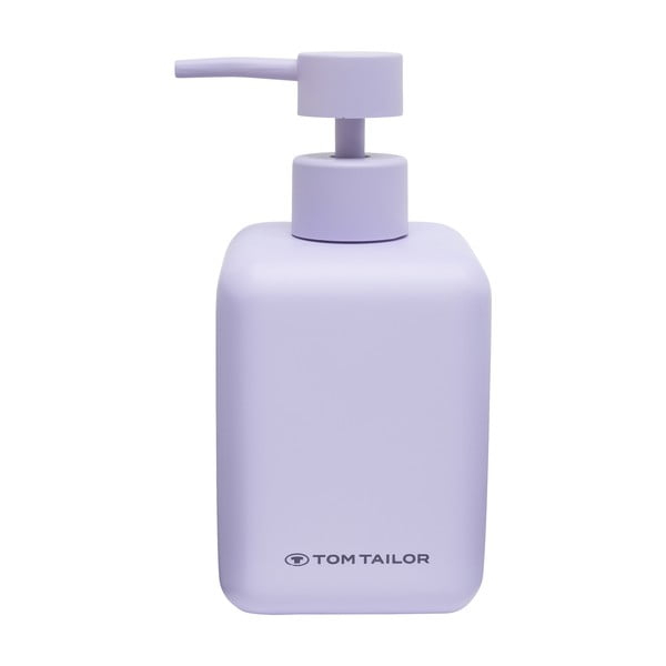 Dozator de săpun lichid mov din polirășină 380 ml Tom Tailor T-Rounded – Wenko
