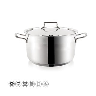 Oală inoxidabilă cu capac Orion Anett, 4,3 l
