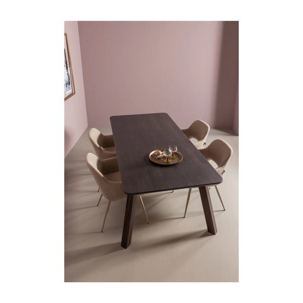 Masă de dining din lemn de stejar 90x200 cm Tablo – WOOOD-image-1