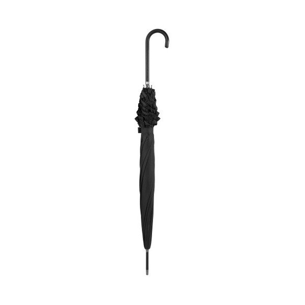 Umbrelă mireasă Ambiance Scallop, ⌀ 92 cm, negru-image-1