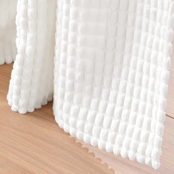 Draperie albă din catifea 140x260 cm Swing – douceur d'intérieur-image-4