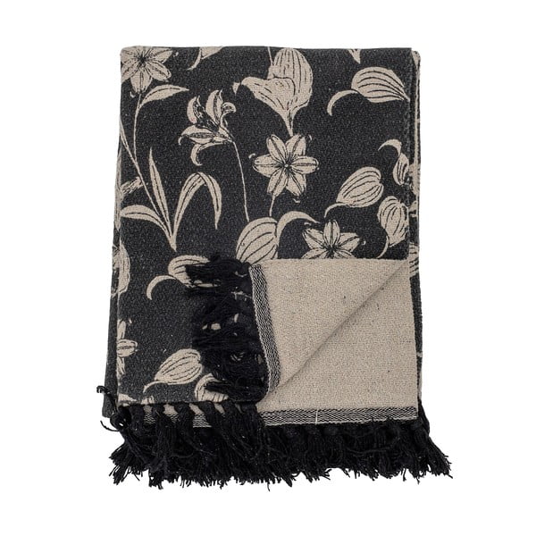 Pătură din bumbac reciclat 130x160 cm Mali - Bloomingville-image-3