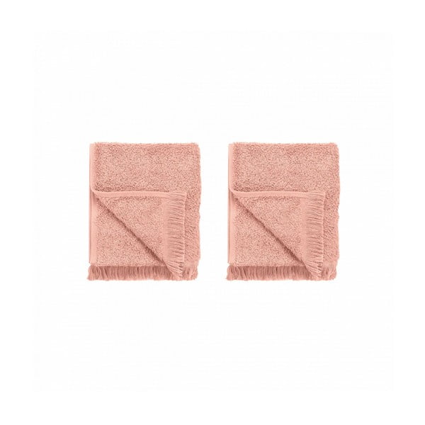 Prosoape roz 2 buc. din bumbac 30x50 cm FRINO – Blomus-image-3