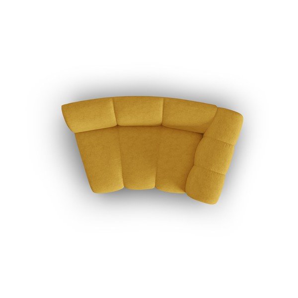 Modul pentru canapea galben (colț dreapta) Lupine – Micadoni Home-image-4