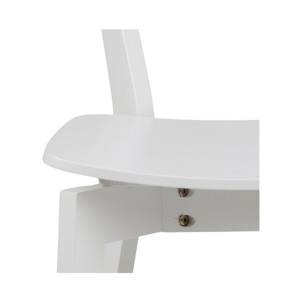 Scaun de sufragerie alb Roxby - Actona-image-4