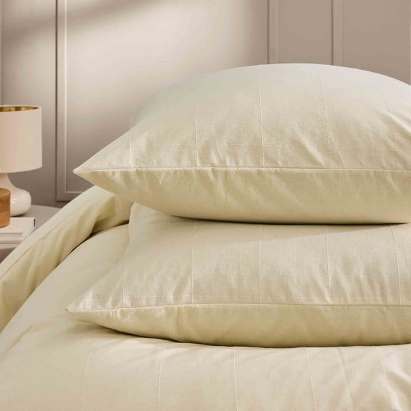 Lenjerie de pat fildeș pentru pat dublu, extinsă 240x220 cm Linella – douceur d'intérieur-image-3