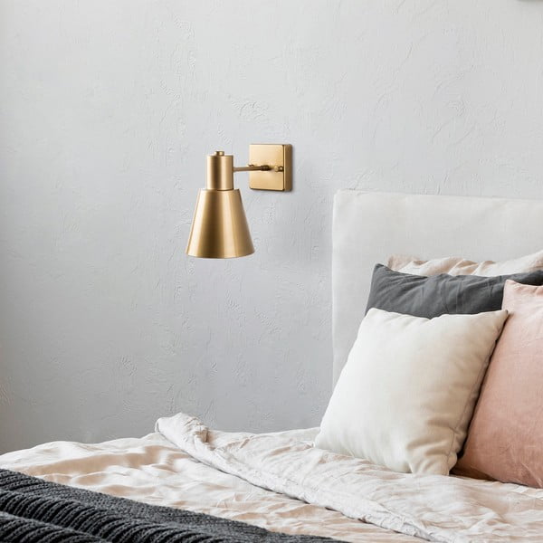 Aplică de perete aurie ø 14 cm Funnel – Opviq lights-image-2