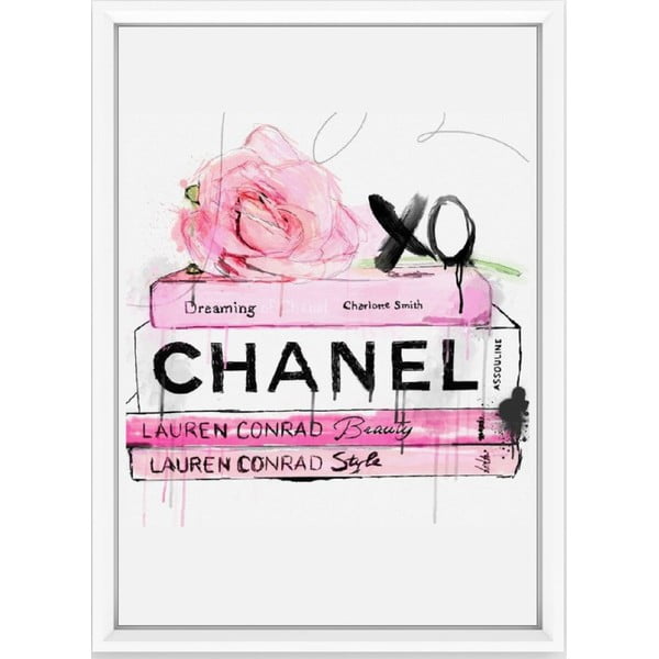 Poster 20x30 cm Books Chanel - Piacenza Art