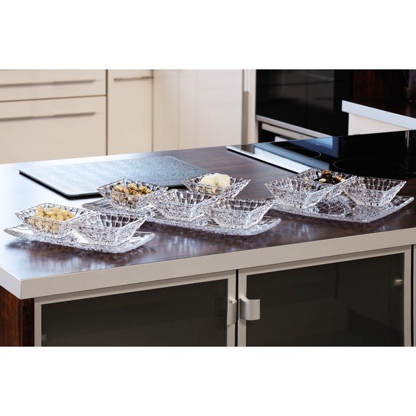 Set 2 boluri și platou servire din cristal Nachtmann Bossa Nova-image-1