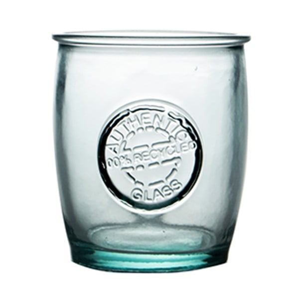 Set 4 pahare din sticlă reciclată Ego Dekor Authentic, 400 ml