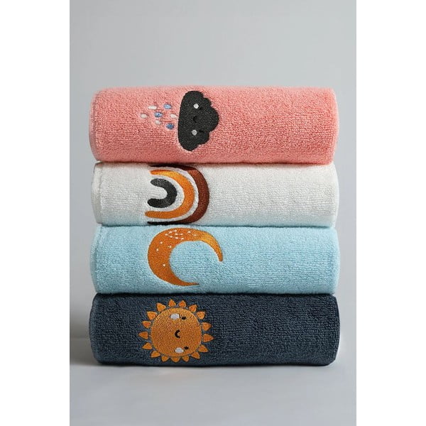 Prosoape 4 buc. din bumbac 30x50 cm – Mila Home-image-1