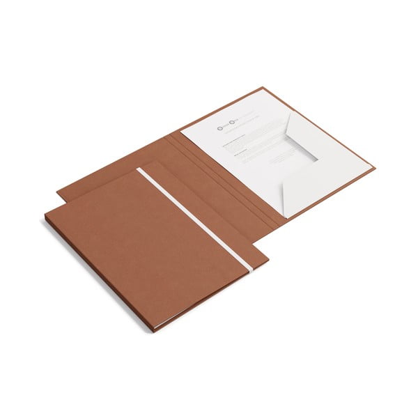 Organizator pentru documente din carton Paulina Restore Paper Laminate A4 – Bigso