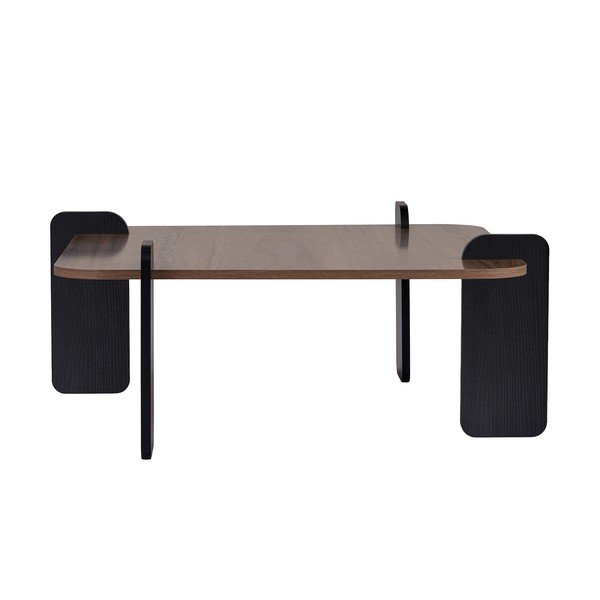 Măsuță de cafea maro 90x90 cm Marais – Nordure-image-3