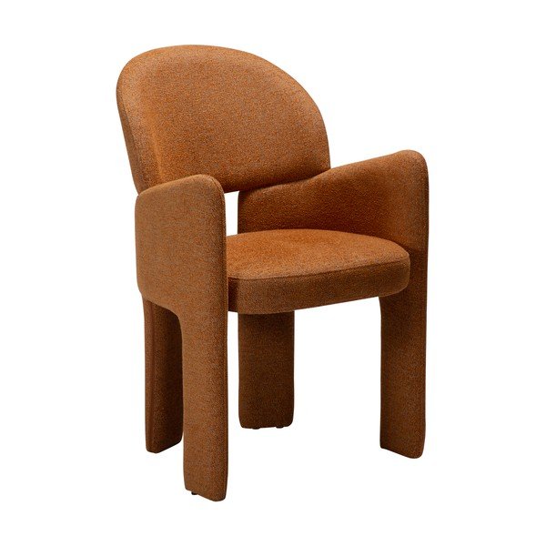Scaun de living portocaliu cu cotiere Aole – DAN-FORM Denmark