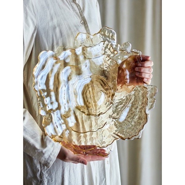 Bol bej din sticlă ø 38,5 cm Asimi – Bloomingville-image-3