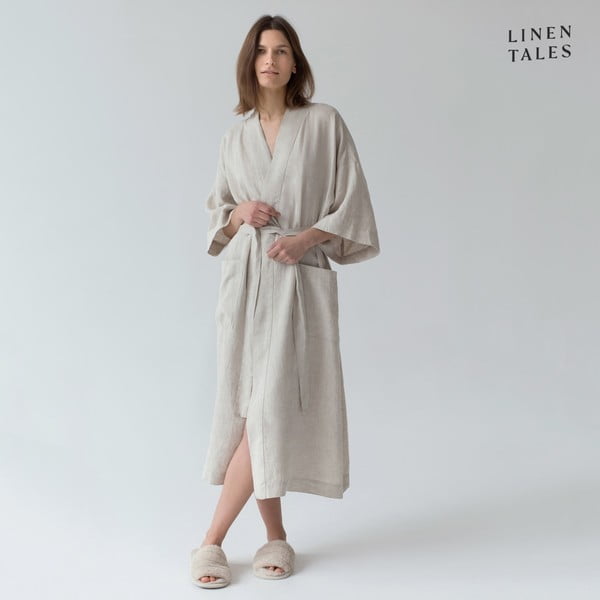 Halat bej L/XL din in Summer – Linen Tales-image-3
