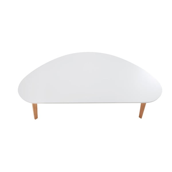 Masă de cafea Bonami Essentials Skandinavian, lungime 120 cm, alb-image-3