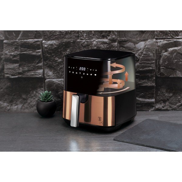 Air fryer auriu Black Rose Collection – BerlingerHaus-image-2