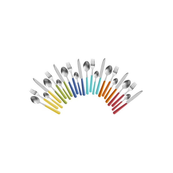 Set tacâmuri Kaleidos Cutlery, 24 de piese, multicolor