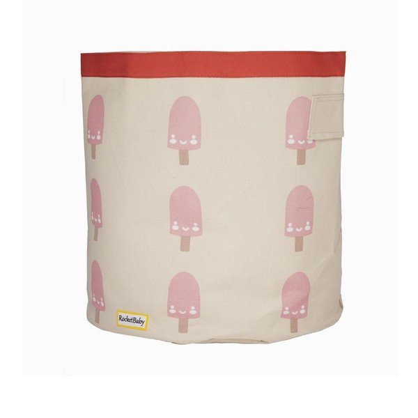 Cutie de depozitare pentru copii  din material textil Sweetie the Ice Cream - Rocket Baby-image-1