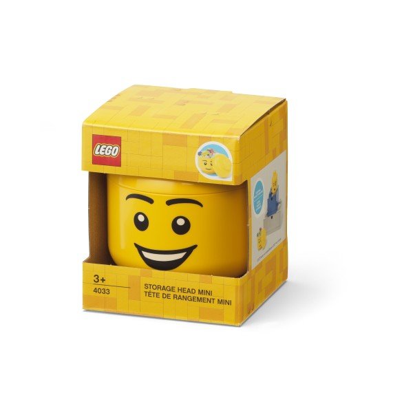 Cutie de depozitare pentru copii  din plastic Head – LEGO®-image-1
