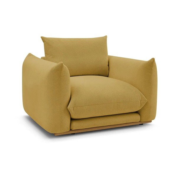 Fotoliu galben Ernest – Bobochic Paris