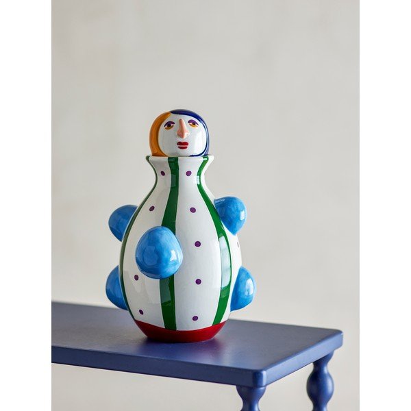 Vază din dolomită pictată manual (înălțime 33 cm) Conneli – Bloomingville-image-3