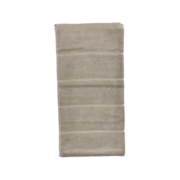 Prosop taupe din bumbac din frotir 50x100 cm Sauna – Zone