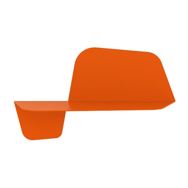 Etajeră de perete MEME Design Flap, 60 cm, portocaliu