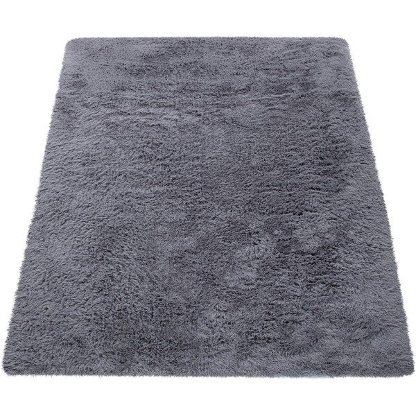 Covor gri antracit lavabil 120x180 cm Pelush Anthracite – Mila Home-image-4