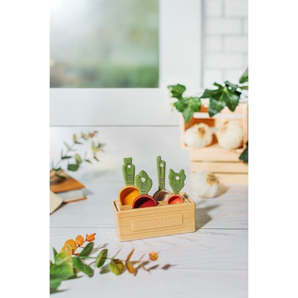 Ustensile de măsurat în bucătărie 4 buc. din ceramică Vegetable – Sass & Belle-image-1