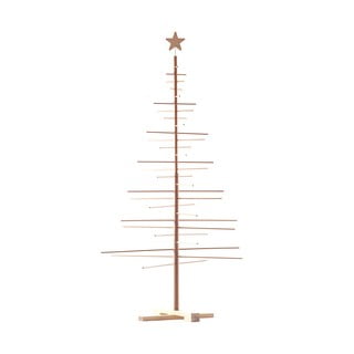 Brad din lemn pentru Crăciun Nature Home Xmas Decorative Tree, înălțime 190 cm
