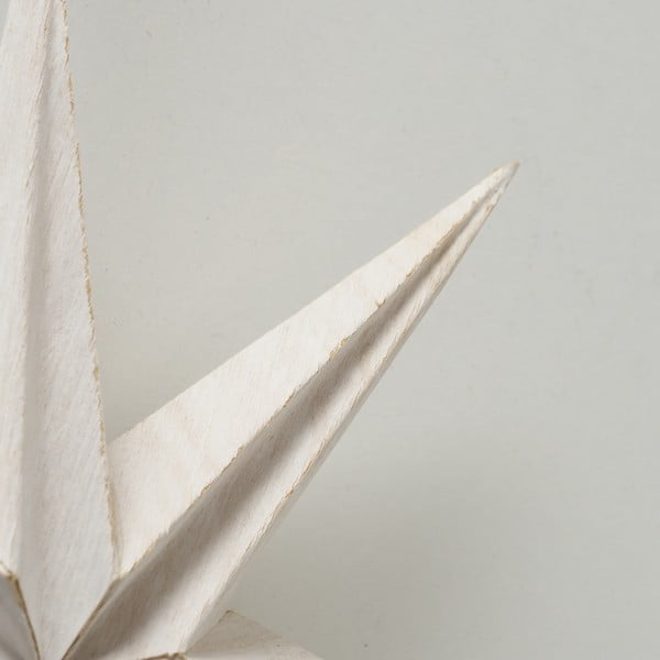 Decorațiune suspendată de Crăciun din hârtie în formă de stea Boltze Kassia, ø 20 cm, alb-image-2