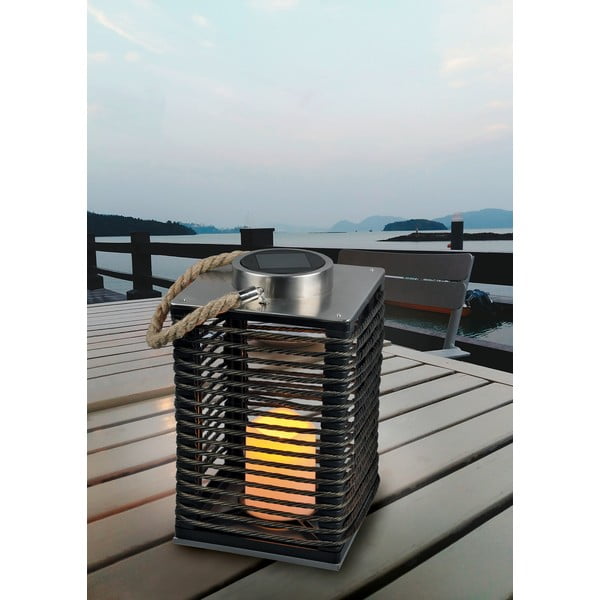 Corp de iluminat pentru exterior LED solar (înălțime 28 cm) Santana – Trio-image-1