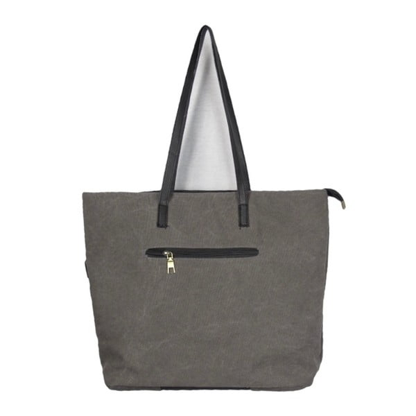 Sacoșă din pânză Sorela Nalini, gri-image-1