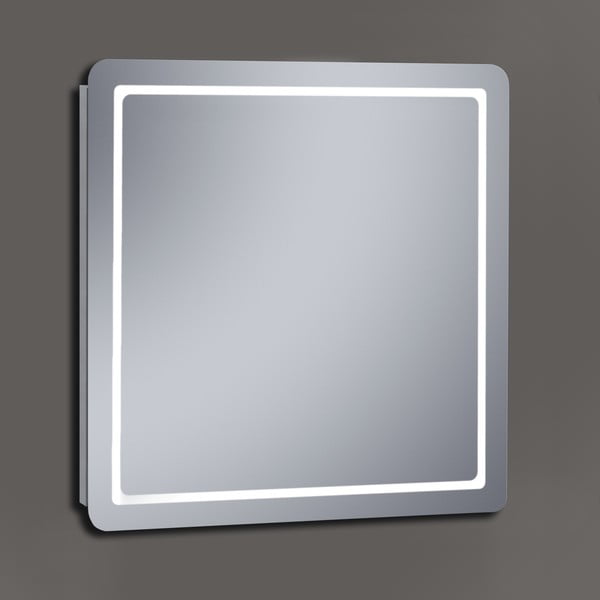 Oglindă cu lumină LED Metro, 80x80 cm