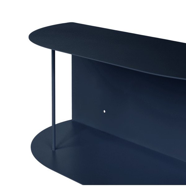 Raft albastru închis etajat din metal 60 cm Lina – noo.ma-image-4