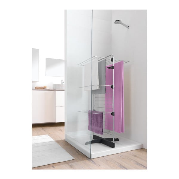 Uscător de rufe gri/argintiu 22 m Thunder – Metaltex-image-4