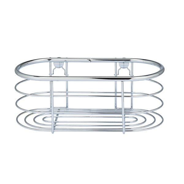 Raft de duș Wenko Trestina, 26 x 11 cm, argintiu-image-3