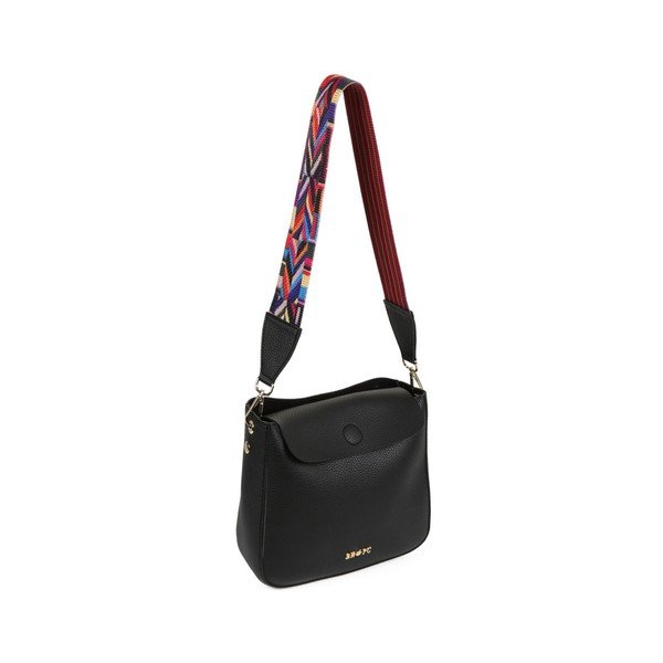 Geantă din piele ecologică Beverly Hills Polo Club Georgina, negru-image-1