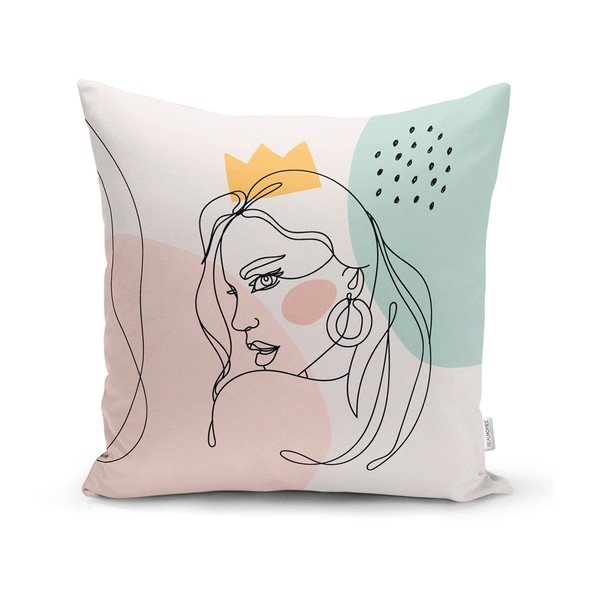 Set 3 fețe de pernă decorative Minimalist Cushion Covers Minimalist Line, 45 x 45 cm-image-2