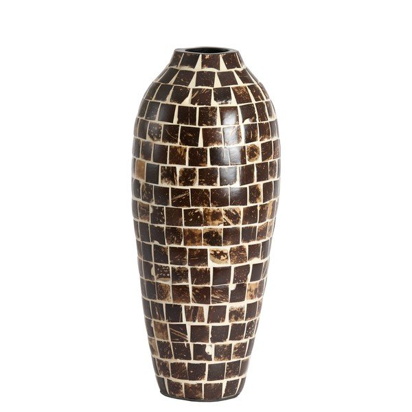 Vază maro din bambus (înălțime 40 cm) Tudela – Light & Living