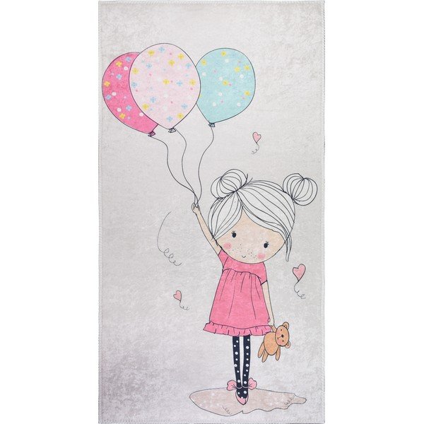 Covor pentru copii 100x160 cm Happy Balloons – Vitaus
