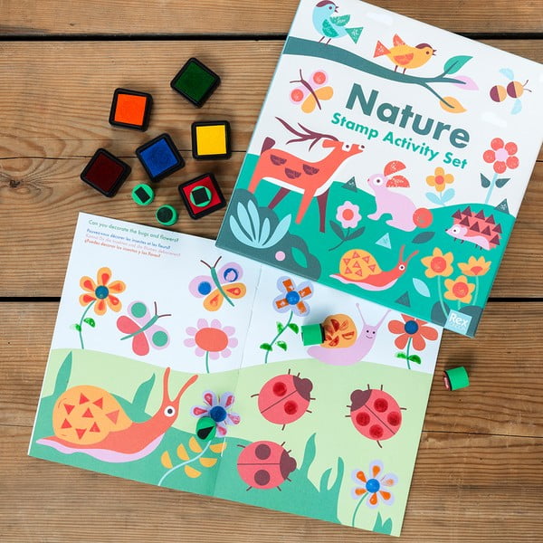Set creativ Stamp Activity Set Nature – Rex London-image-1