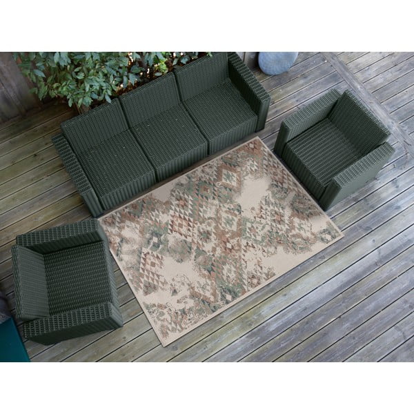 Covor de exterior bej 77x150 cm Breno – Universal-image-1
