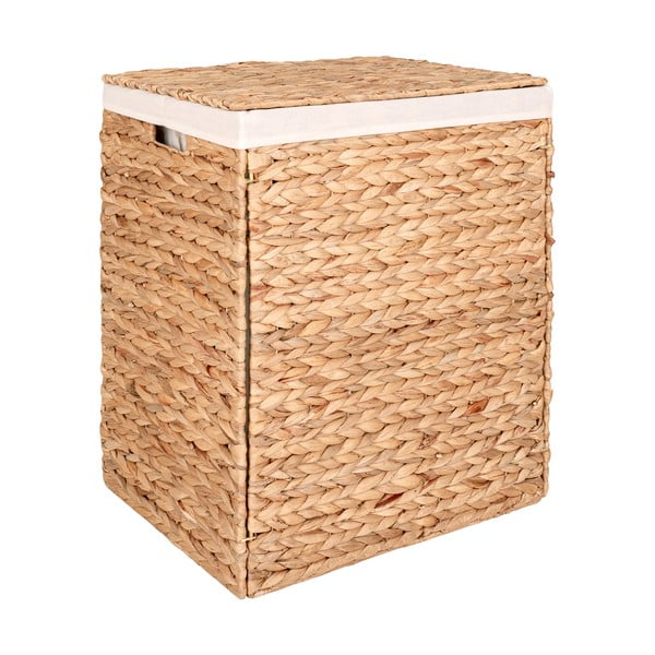 Coș de rufe în culoare naturală din zambilă de apă Passo – House Nordic
